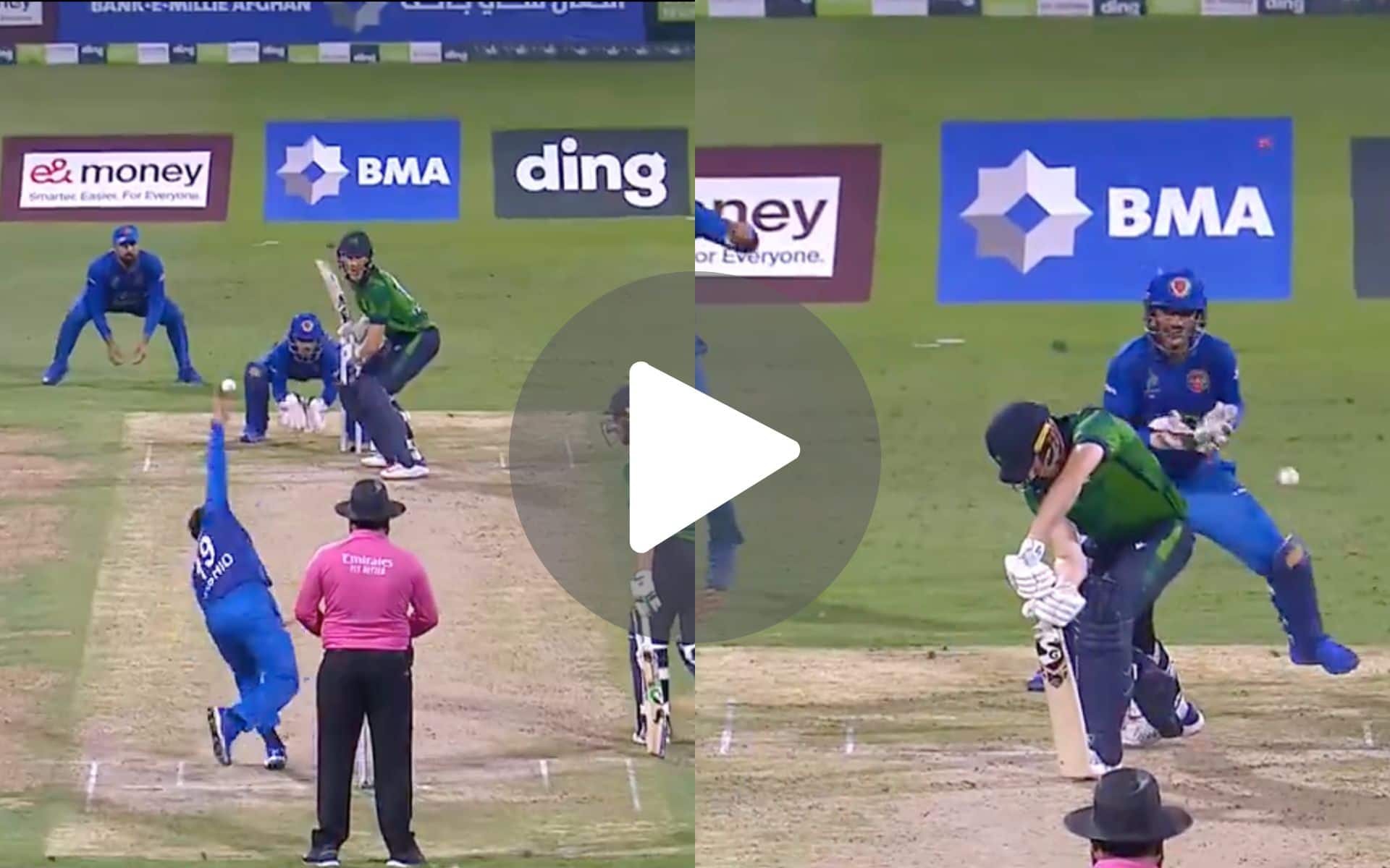 [Watch] Rashid Khan’s Exquisite Googly Outsmarts Harry Tector For Golden​​ Duck